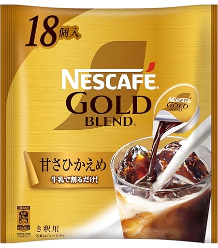 Amazon.co.jp: ネスカフェ ゴールドブレンド ポーション 甘さひかえめ